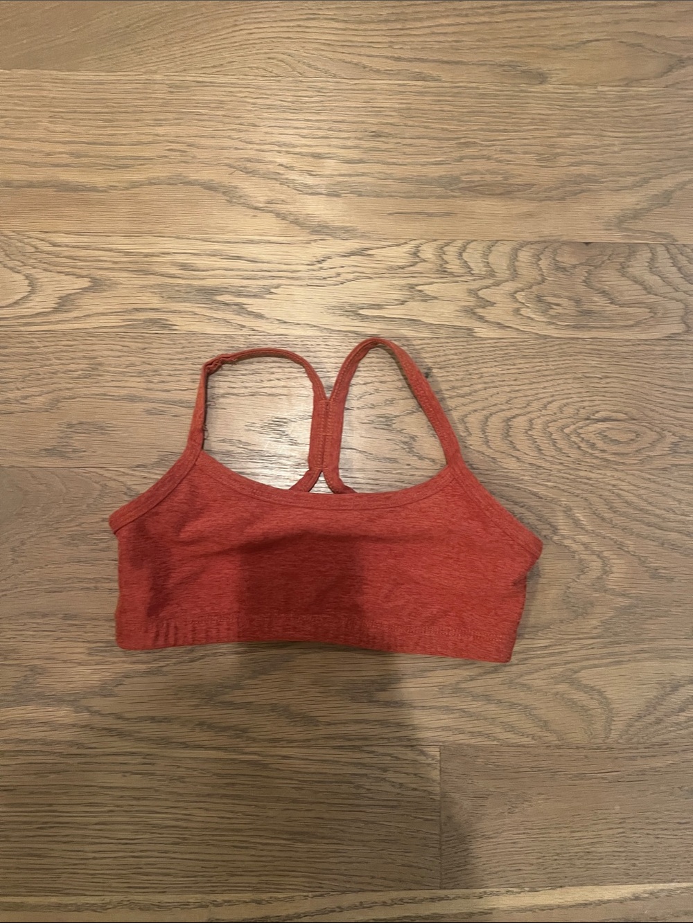Beyond Yoga Rust Red Racerback Sports Bralette